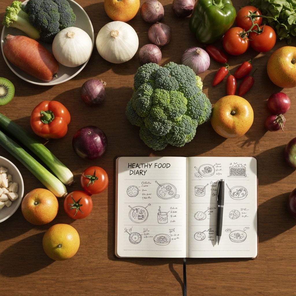 Tägliche Ernährungsstruktur